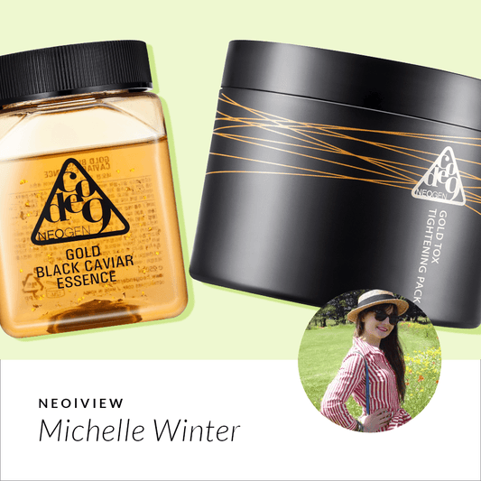 NEO | VIEW<BR> Gold Black Caviar Tox Tightening Pack<BR> REVIEW BY Michelle Winter - NEOGEN GLOBAL