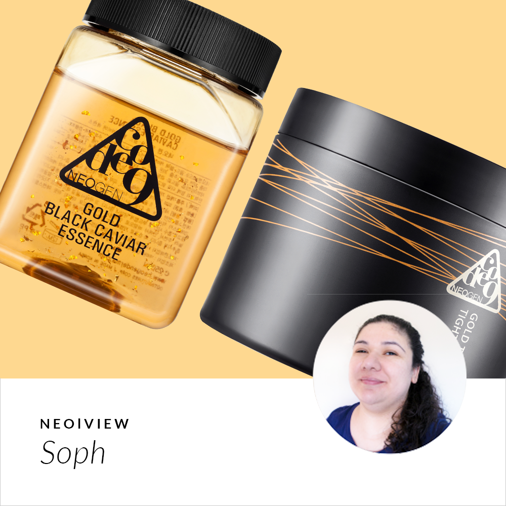 NEO I VIEW<br> Gold Black Caviar Essence & Tox Tightening Pack Kit Review - NEOGEN GLOBAL