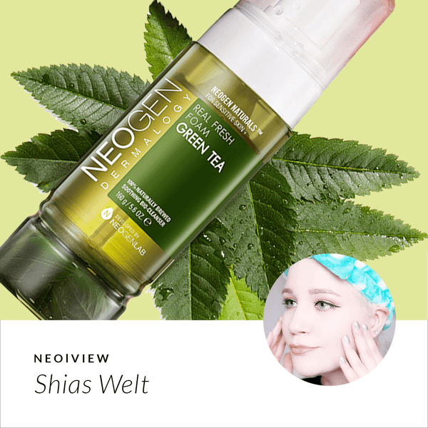 NEO | VIEW<BR>Green Tea Real Fresh Foam<BR>Cleanser Review By Shias Welt - NEOGEN GLOBAL