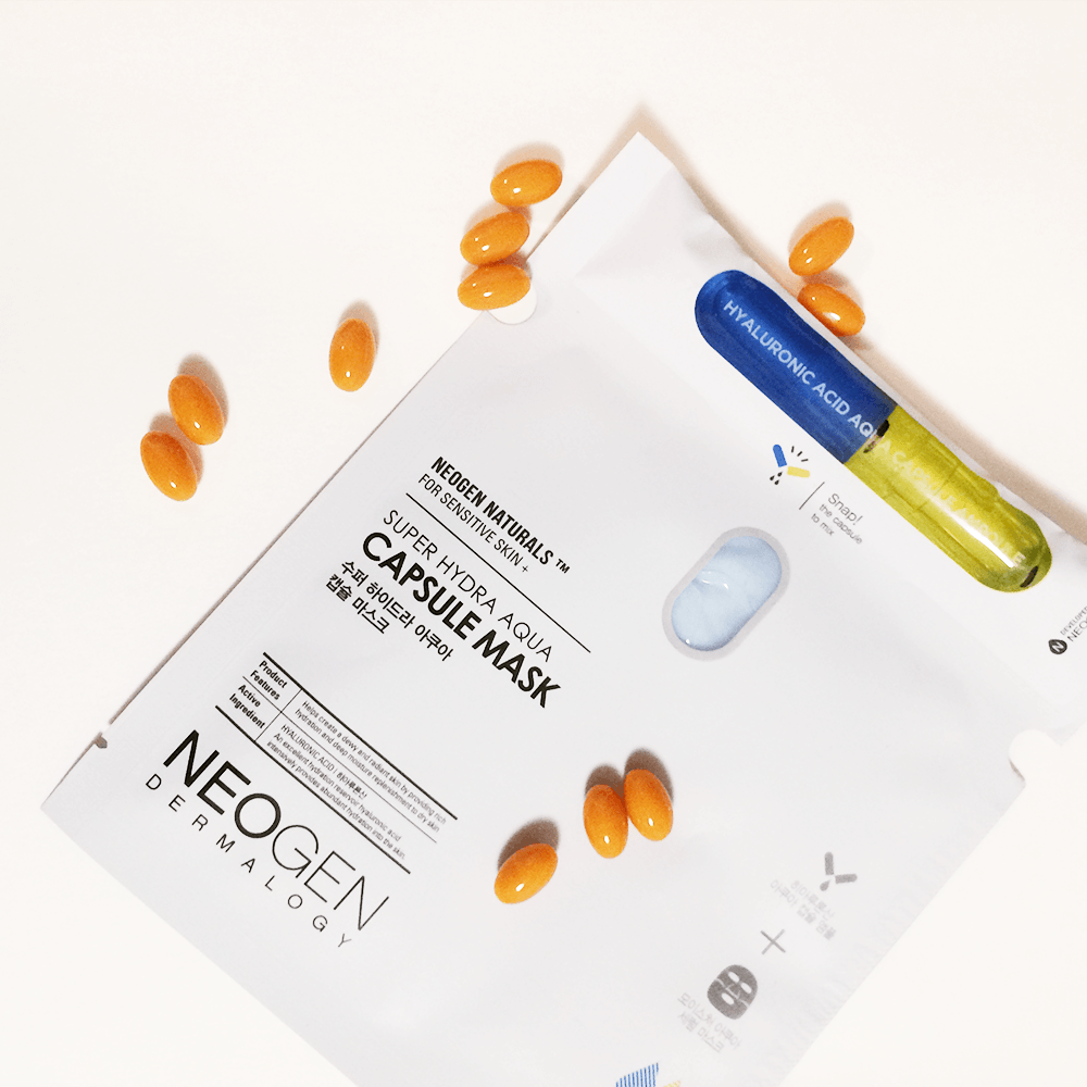 NEO | PICK<br> The Sheet Mask That Uses a Hyaluronic Acid Capsule to Give You Dewy Skin - NEOGEN GLOBAL