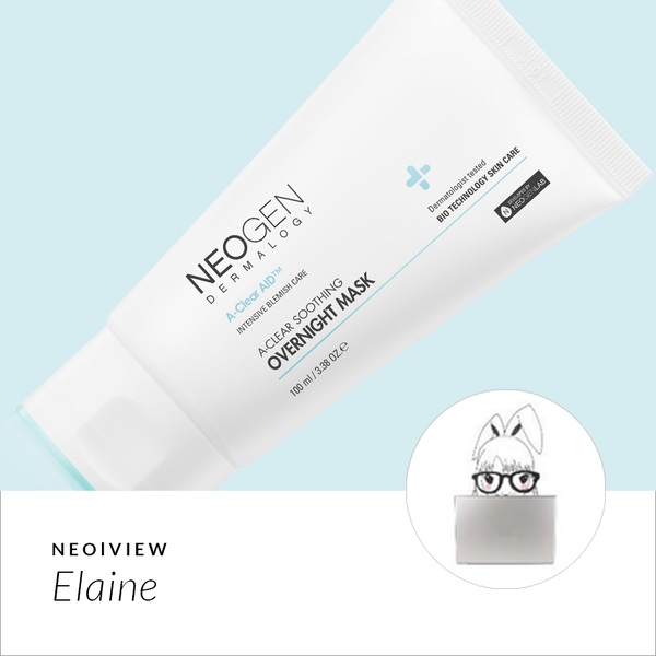 NEO I VIEW <br> NEOGEN A-CLEAR SOOTHING OVERNIGHT MASK REVIEW - NEOGEN GLOBAL