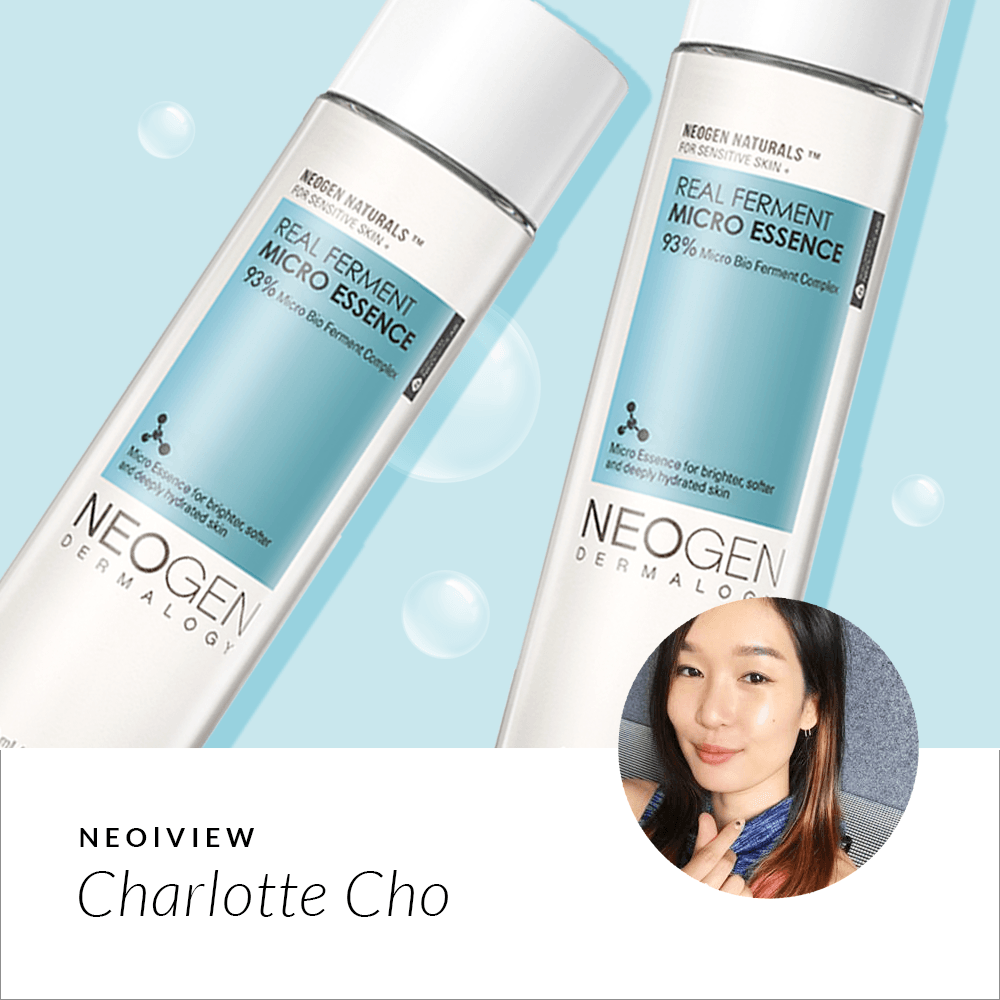 NEO I VIEW<br> Real ferment MICRO ESSENCE<br> Review BY Charlotte Cho - NEOGEN GLOBAL