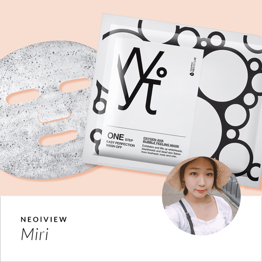 NEO I VIEW<br>OXYGEN AHA BUBBLE <br>PEELING MASK by Miri - NEOGEN GLOBAL