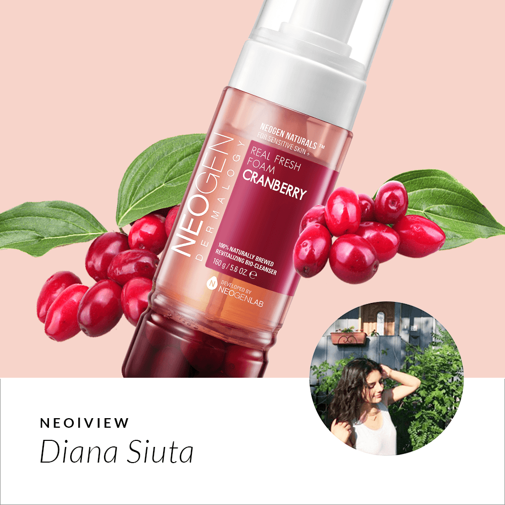NEO | VIEW<BR>Cranberry Real Fresh Foam Cleanser<BR>Review By Diana Siuta - NEOGEN GLOBAL