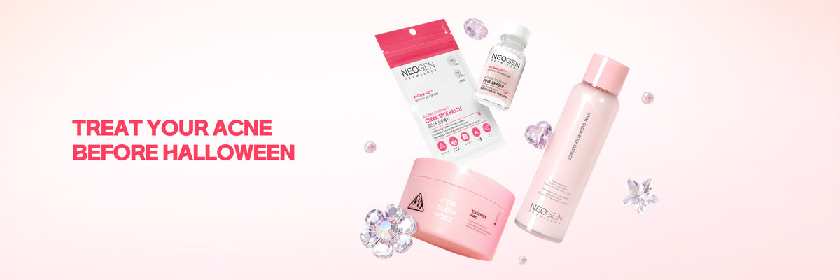 Treat your acne before Halloween