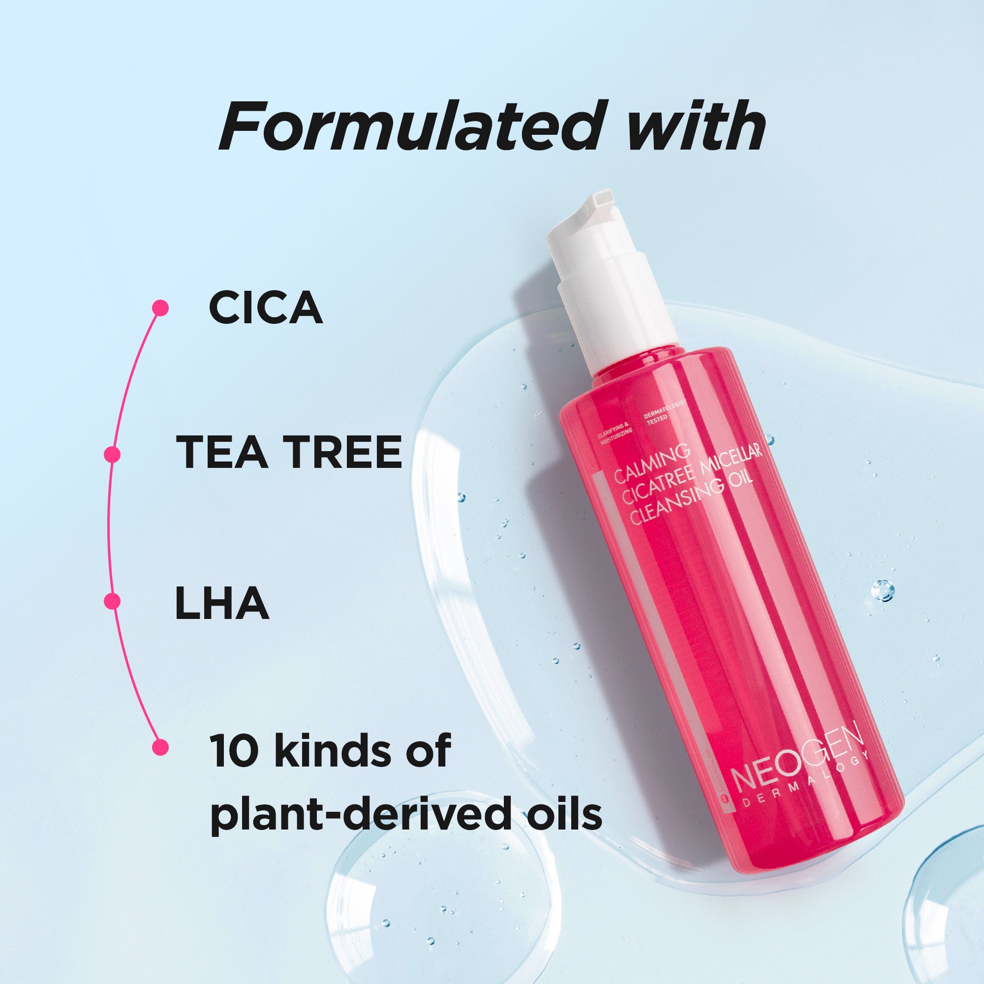 CALMING CICA TREE MICELLAR CLEANSING OIL – NEOGENLAB US