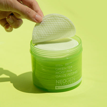 Green Tea Moist Pha Gauze Peeling 190ml (30 Pads)