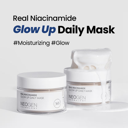 REAL NIACINAMIDE GLOW UP DAILY MASK(180ml,40EA)