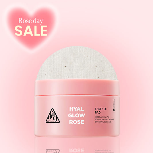 Hyal Glow Rose Essence Pad (70 Pads) 10% OFF