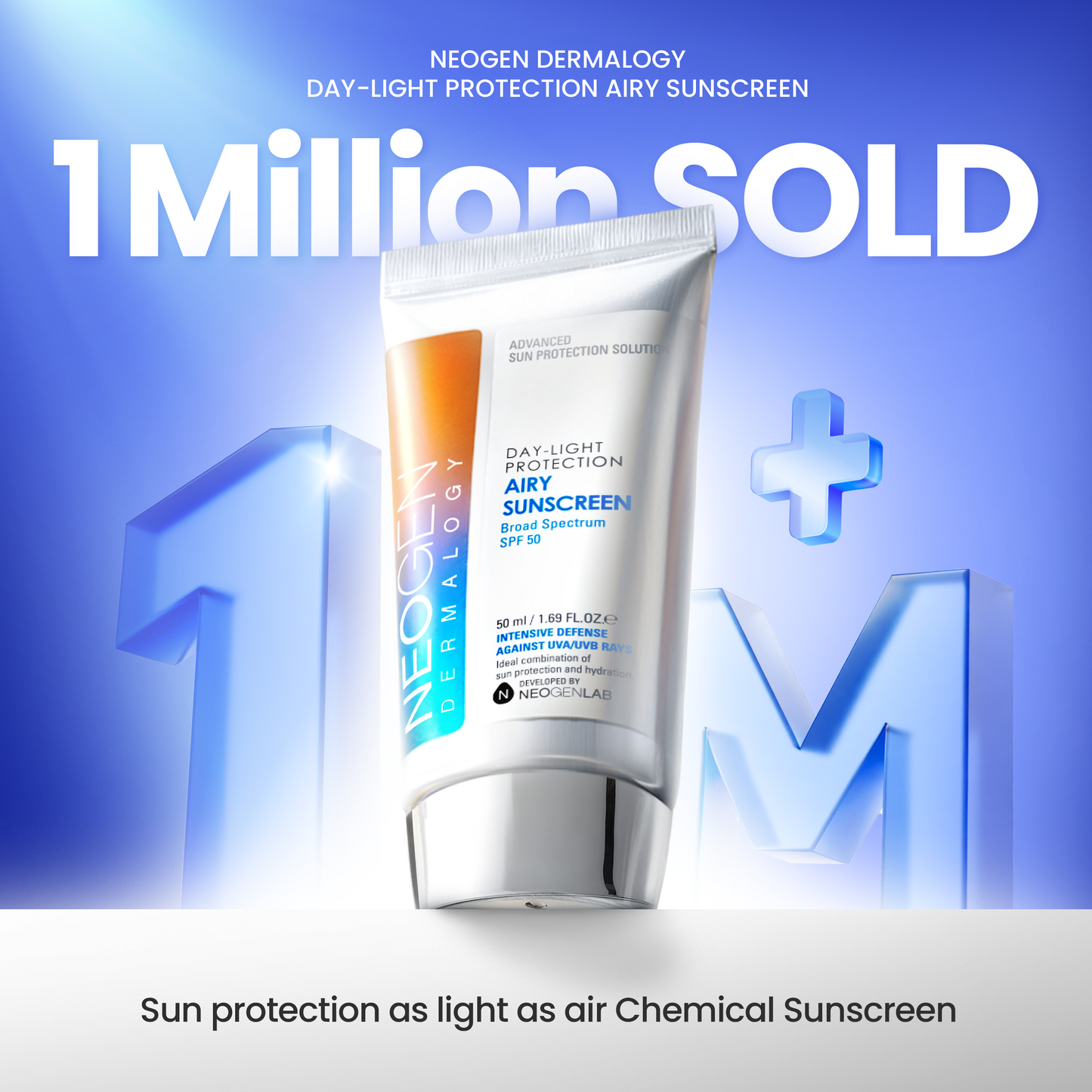 Day-Light Protection Airy Sunscreen Broad Spectrum SPF 50