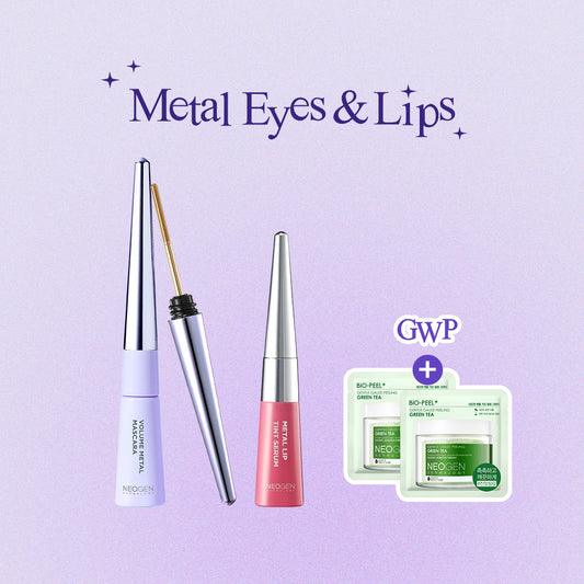 Metal Makeup Duo - Volume Mascara + Mellow Berry