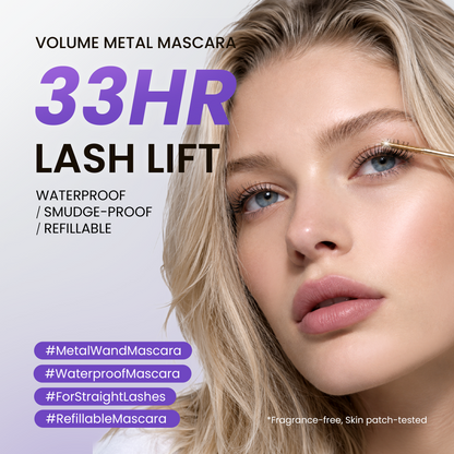 CREATE YOUR METAL LOOK — Volume + Slim Metal Mascara + Milky Way