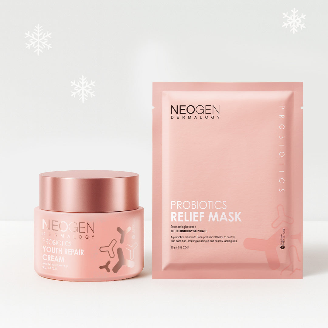 [Value Set] Probiotics Youth Repair Cream + Probiotics Relief Mask (5 sheets)