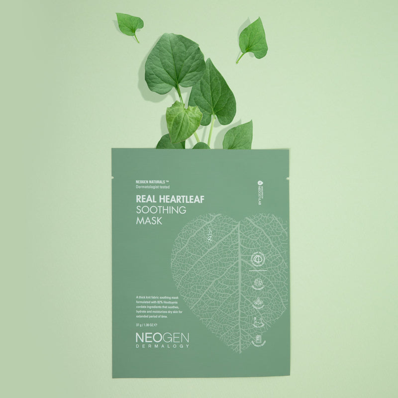 NEOGEN DERMALOGY Real Heartleaf Soothing Mask (37g) 5ea