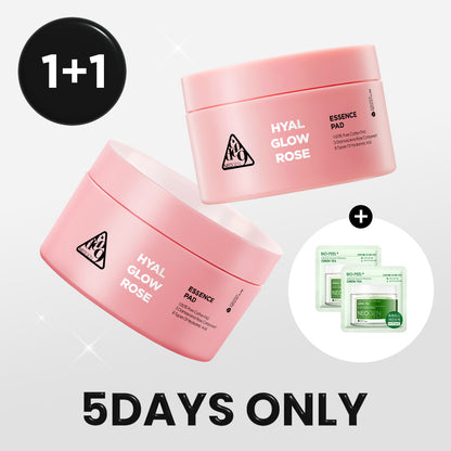 Buy 2 rose essence pads and get 2 travel size pads