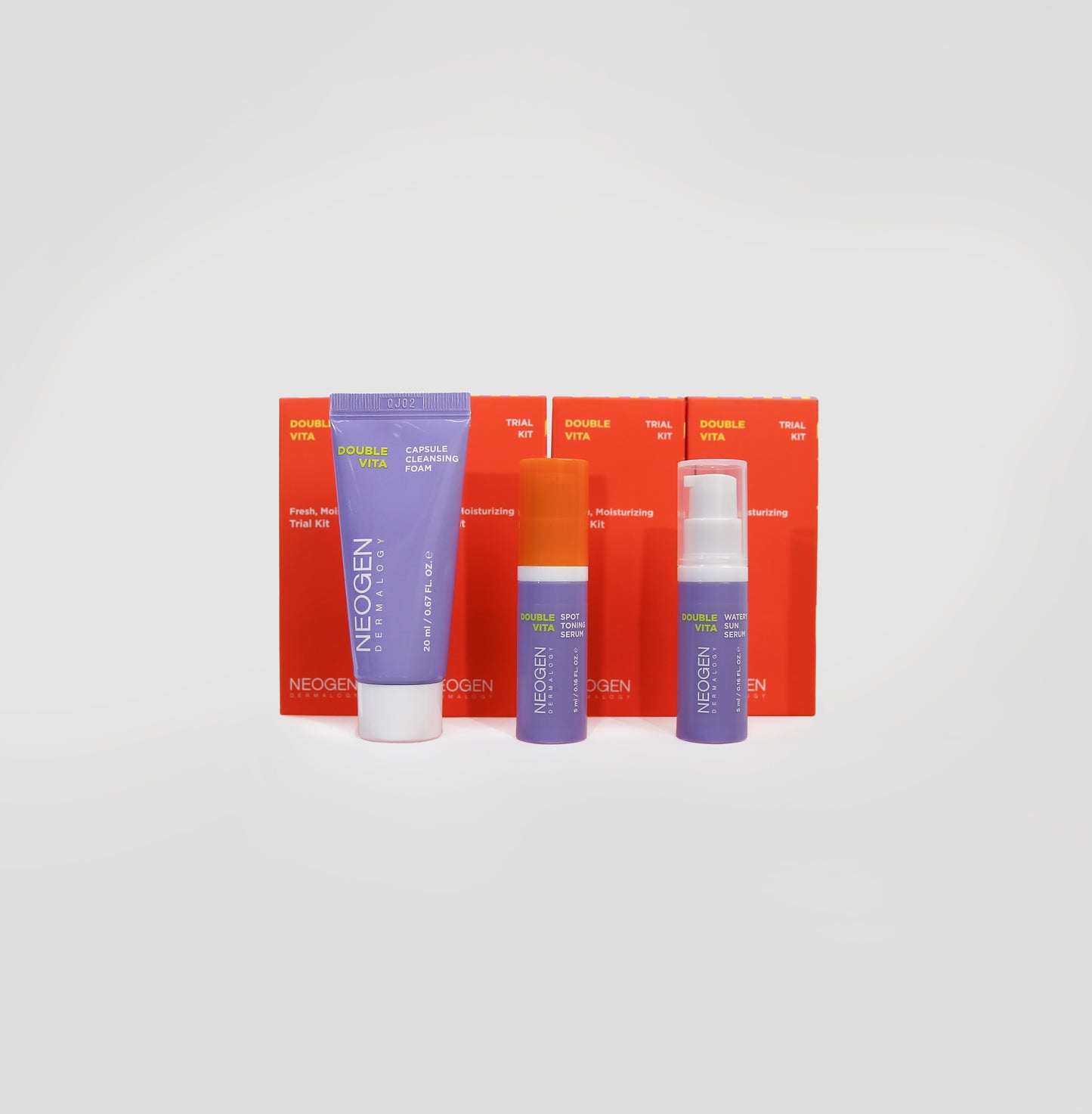 NEOGEN DERMALOGY DOUBLE VITA TRIAL KIT (3 ITEMS)