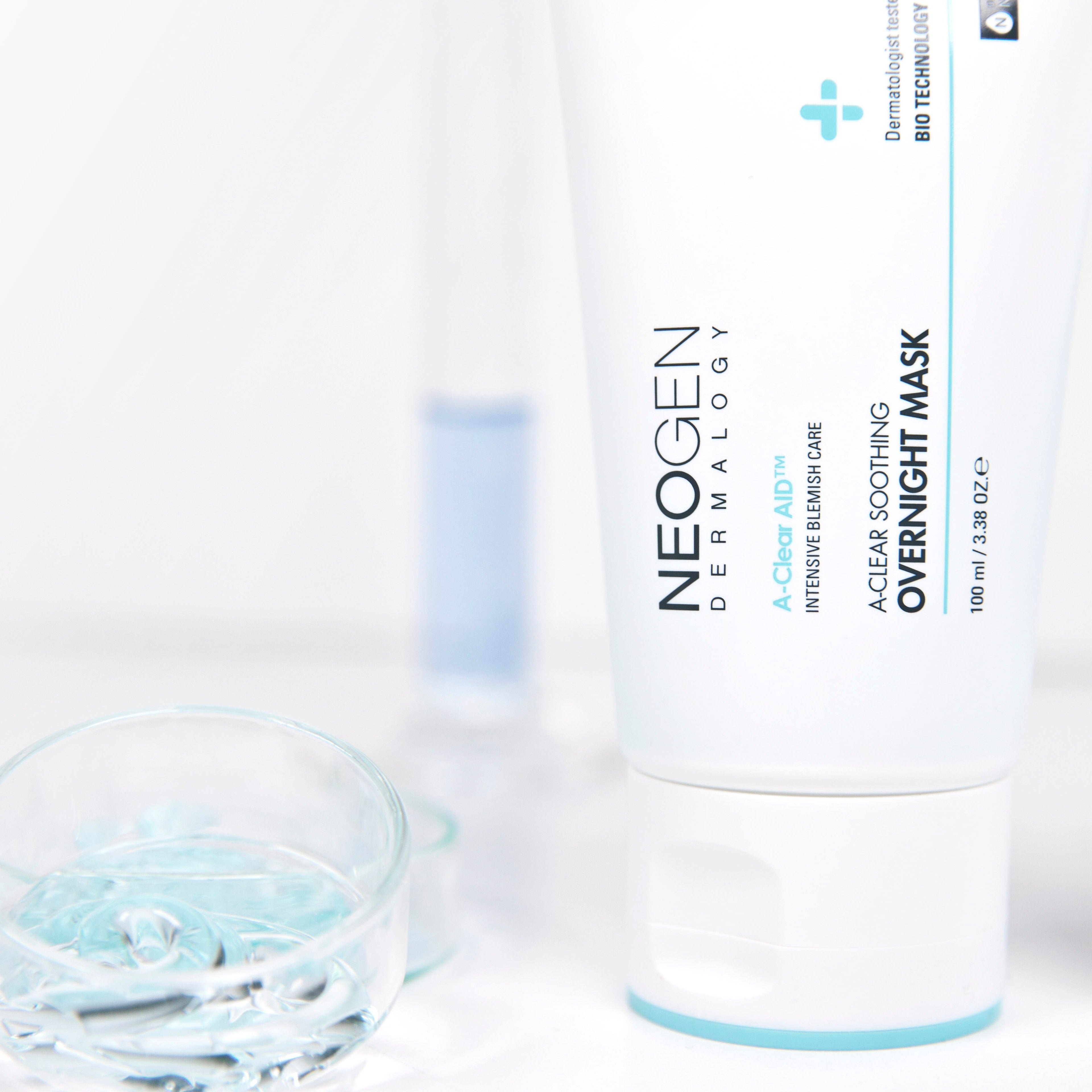 NEOGEN DERMALOGY A-CLEAR AID SOOTHING OVERNIGHT MASK 3.38 oz / 100ml