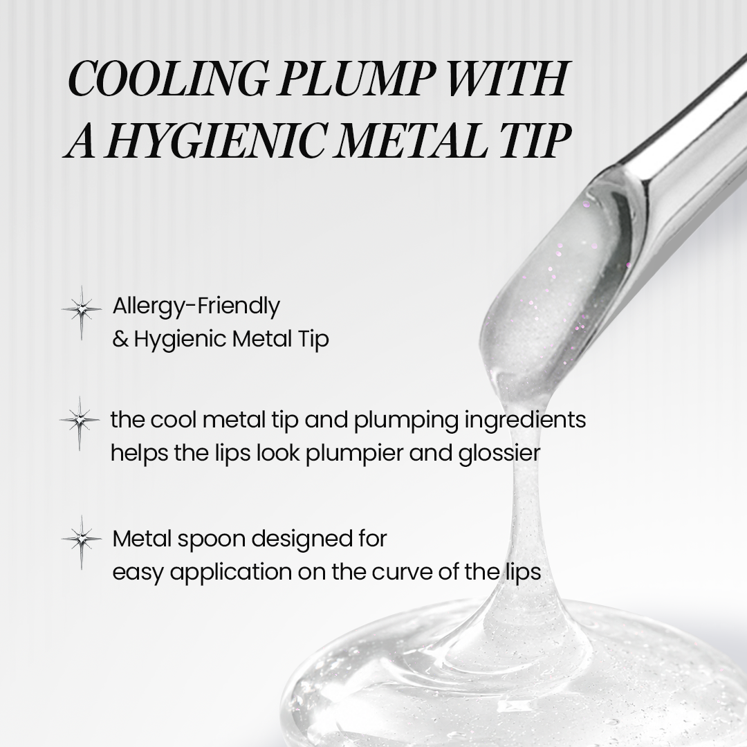 (LAUNCHING SALE) Metal Glow Lip Tint Serum 0.16 oz (4.6g) 20% OFF + FREE SHIPPING