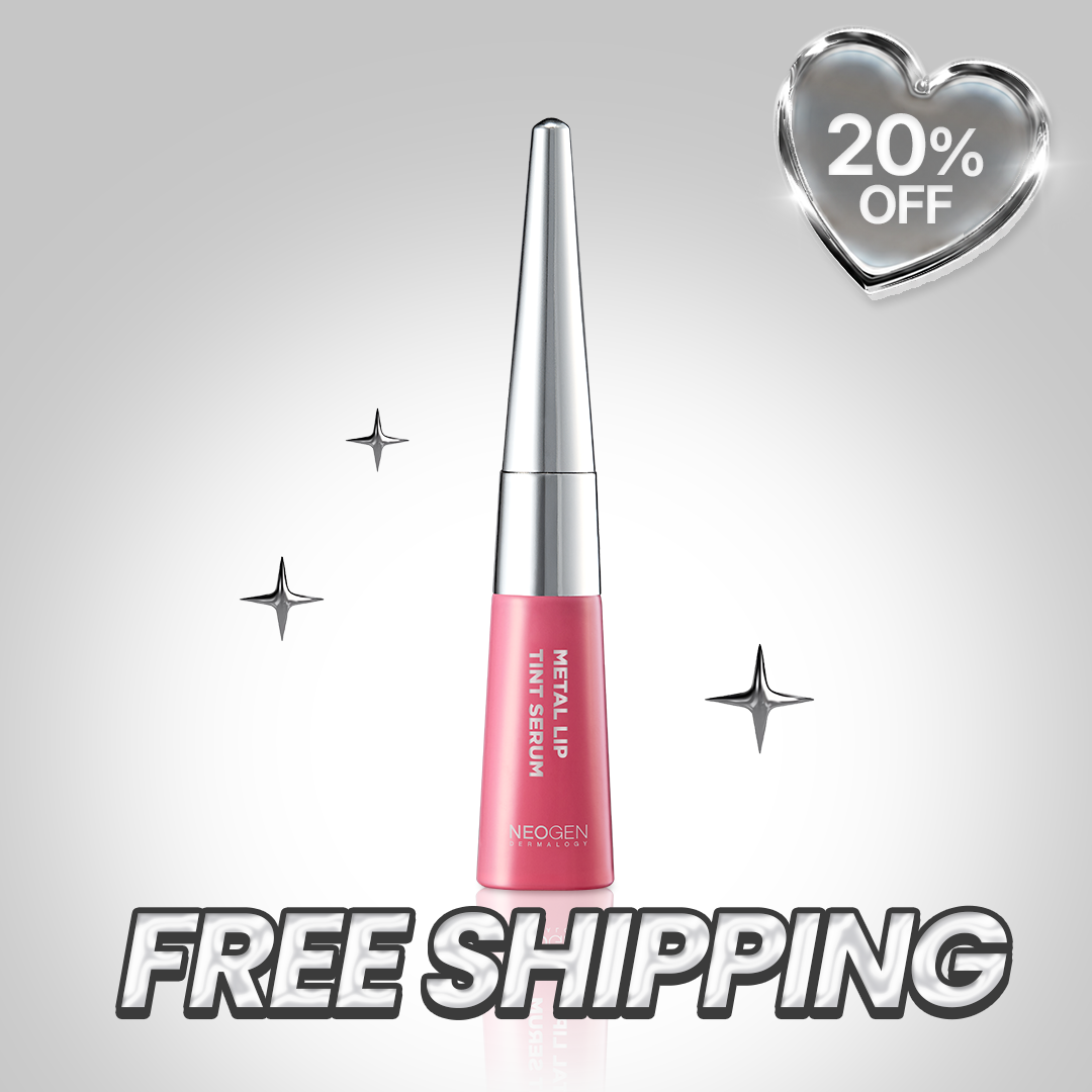 (LAUNCHING SALE) Metal Glow Lip Tint Serum 0.16 oz (4.6g) 20% OFF + FREE SHIPPING