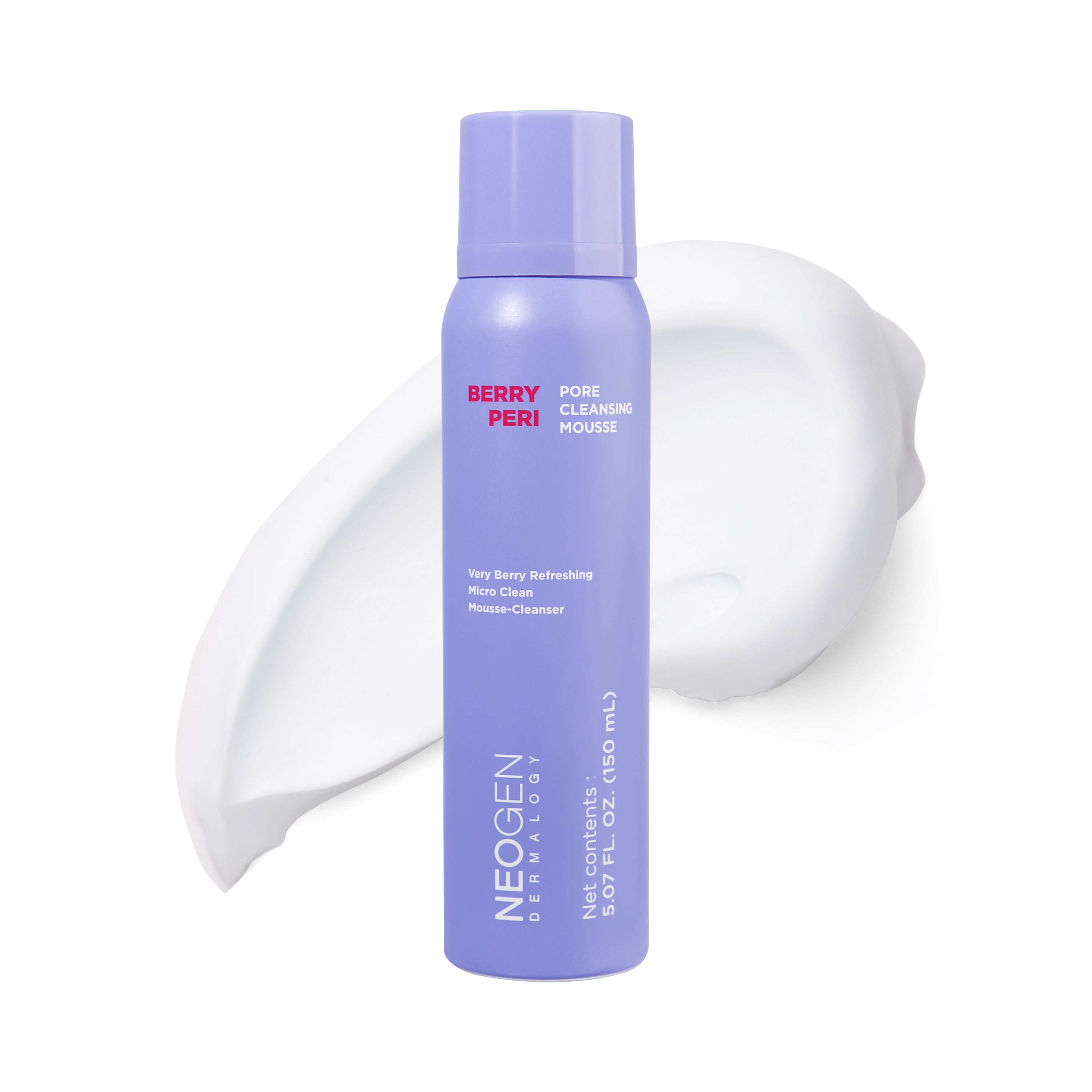 [Value Set] GIRLY: Berryperi Pore Cleansing Mousse + Hyal Glow Rose Essence Pad