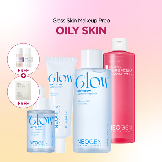 Glass Skin Makeup Prep - Oily Skin
