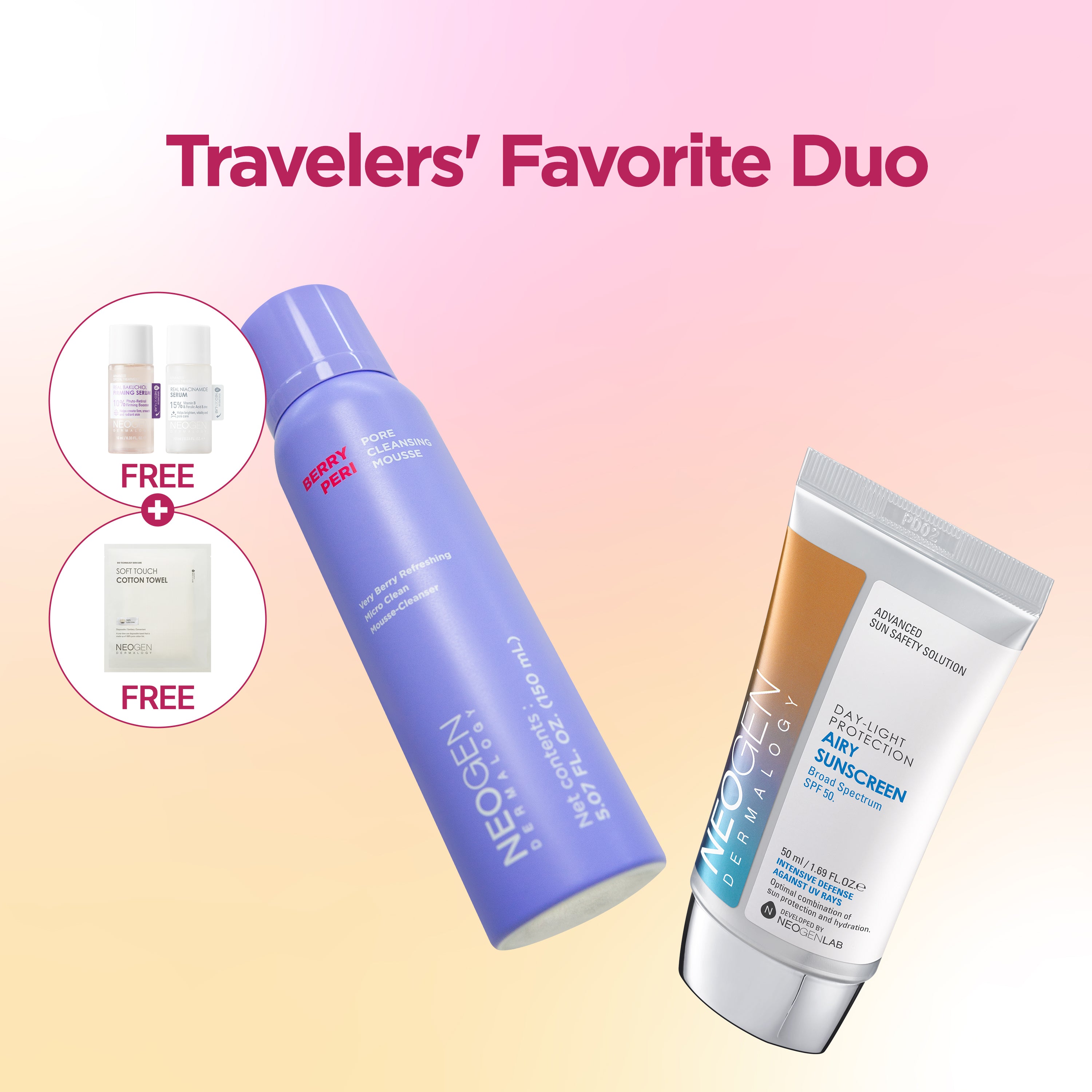 TRAVELERS' FAVORITE DUO