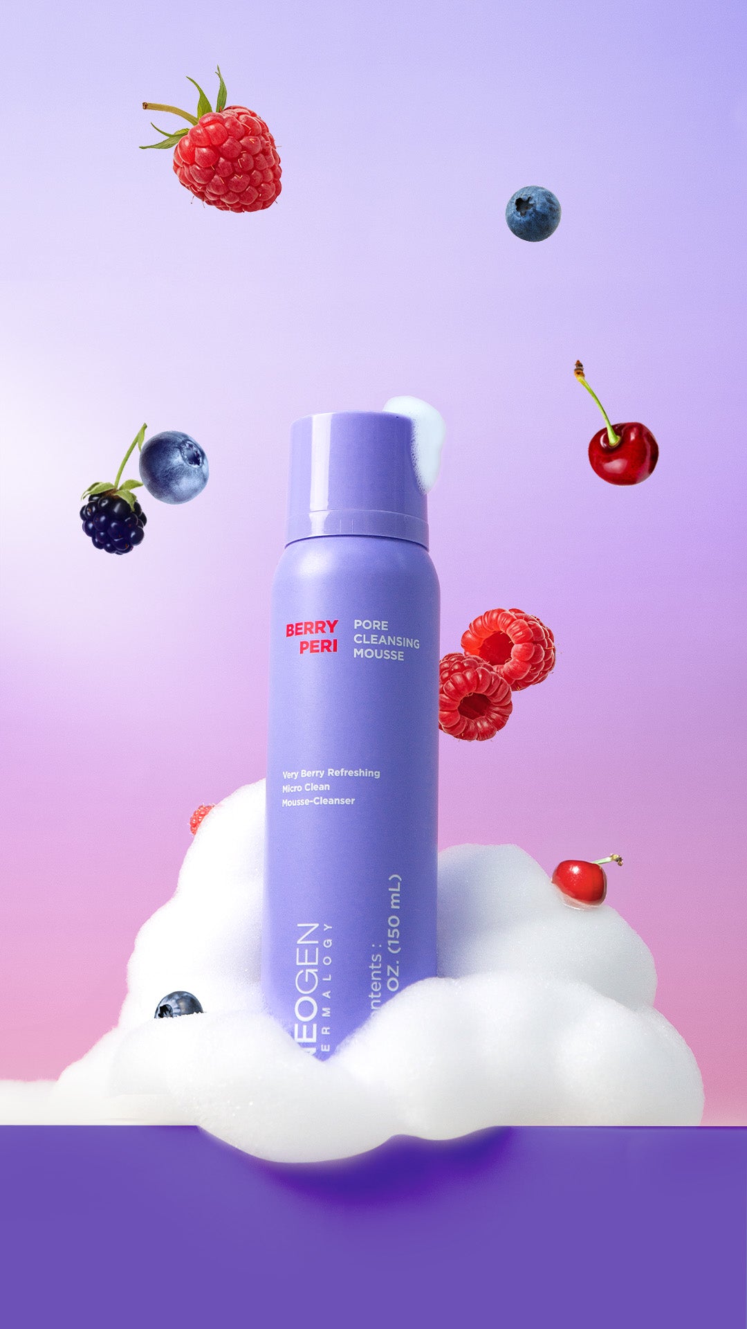 BERRYPERI PORE CLEANSING MOUSSE