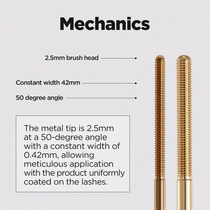[Value Set] Slim Metal Set (Extra Slim Metal Maxicara Black + Pink Metal Eyelash Curler)