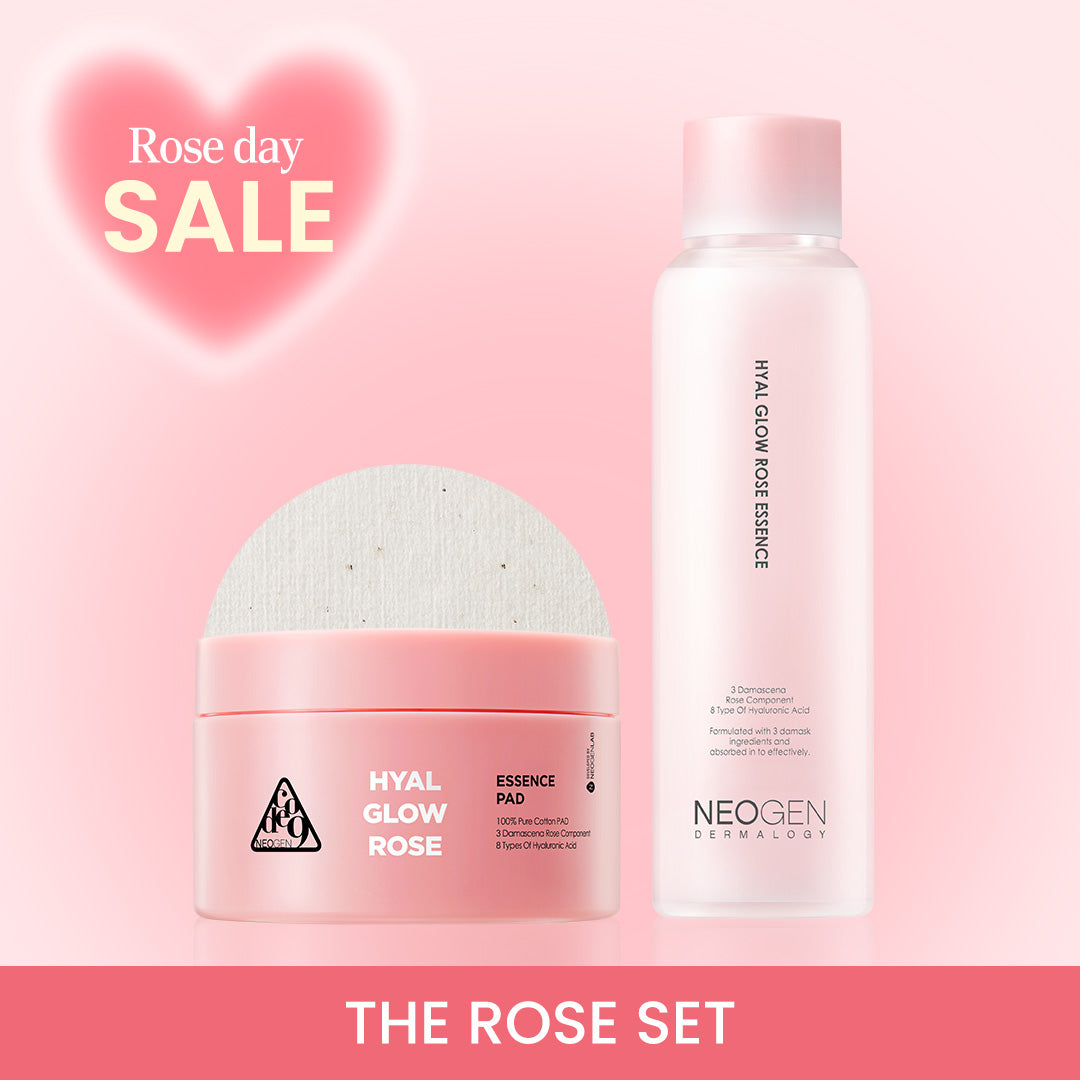 Hyal Glow Rose Essence + Rose Essence Pad (SALE)