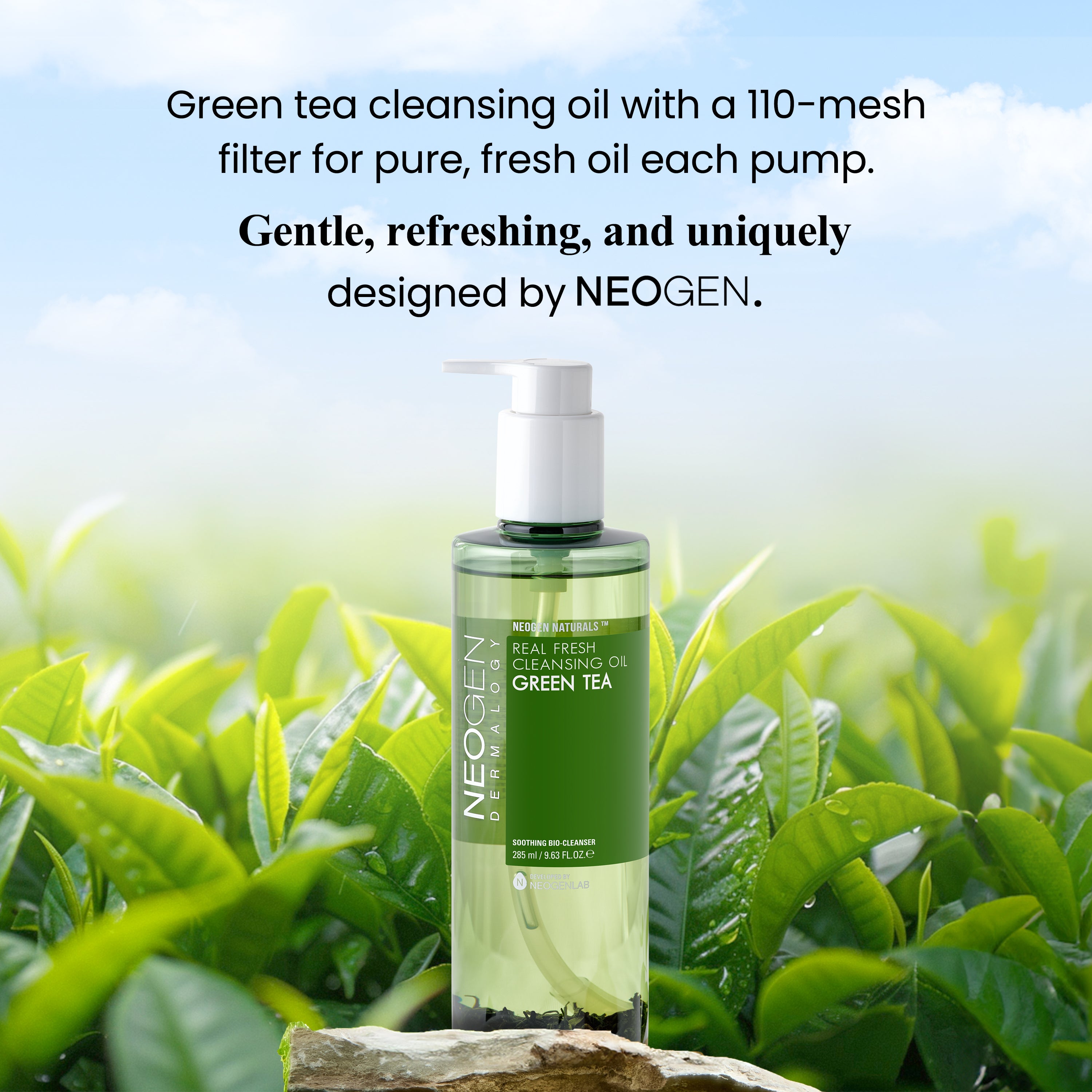 REAL FRESH CLEANSING OIL GREEN TEA