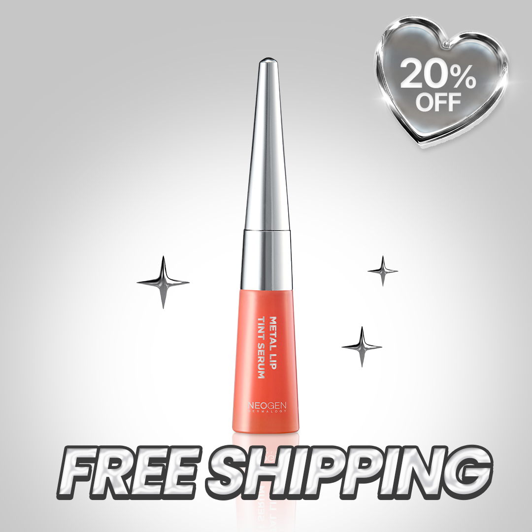 (LAUNCHING SALE) Metal Glow Lip Tint Serum 0.16 oz (4.6g) 20% OFF + FREE SHIPPING