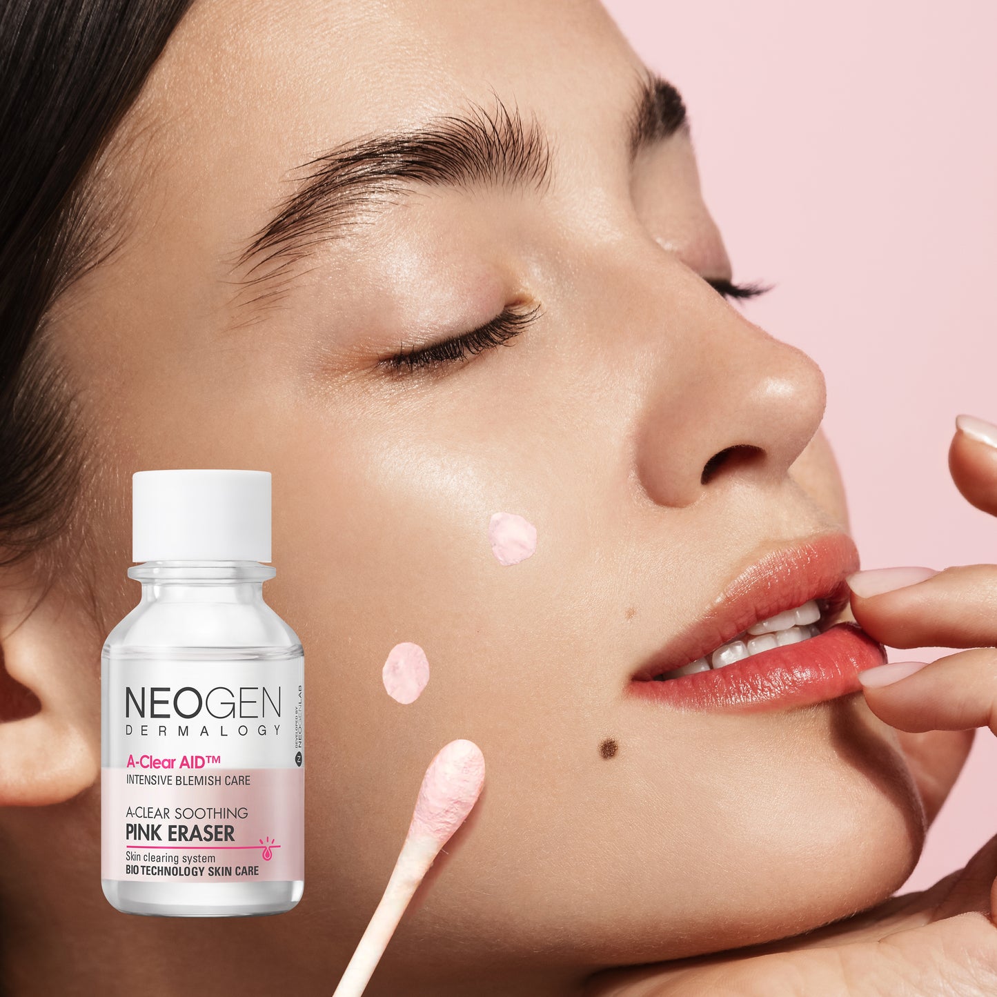 A-Clear Aid Soothing Pink Eraser