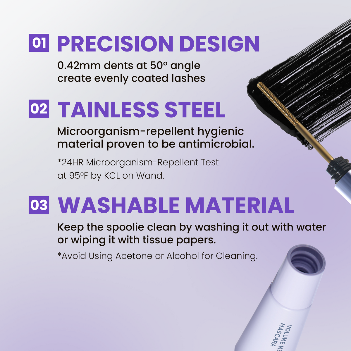NEOGEN DERMALOGY VOLUME METAL MASCARA BLACK (4ml)