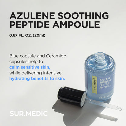 [Value Set] Sur.medic Azulene Soothing Peptide Ampoule + Neogen Dermalogy Real Fresh Foam Heartleaf