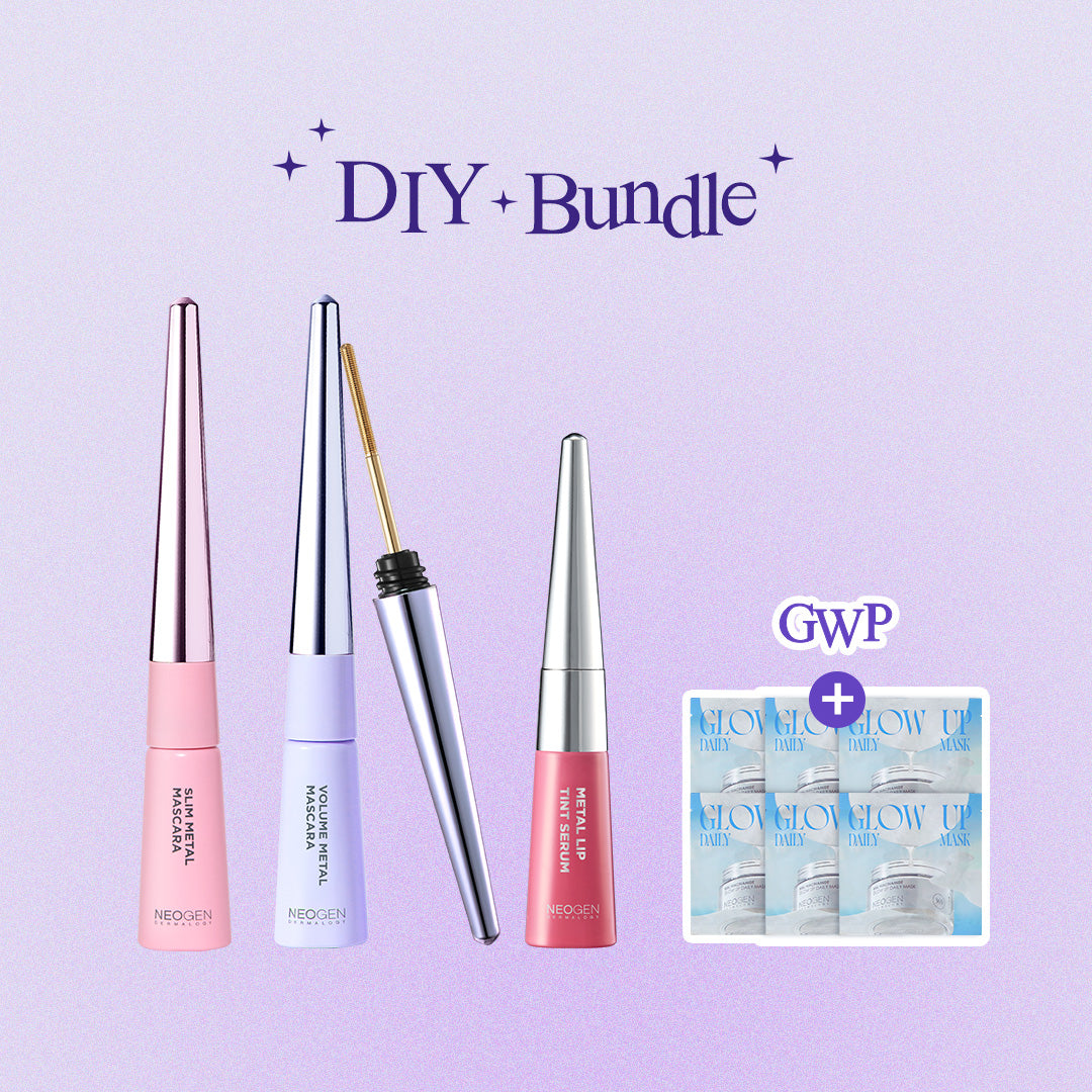 CREATE YOUR METAL LOOK — Volume + Slim Metal Mascara + Mellow Berry