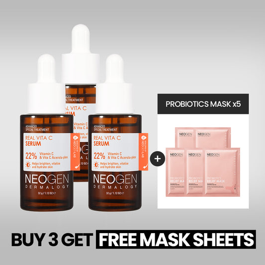 Real Vita C Serum (Buy 3 get free mask sheets)