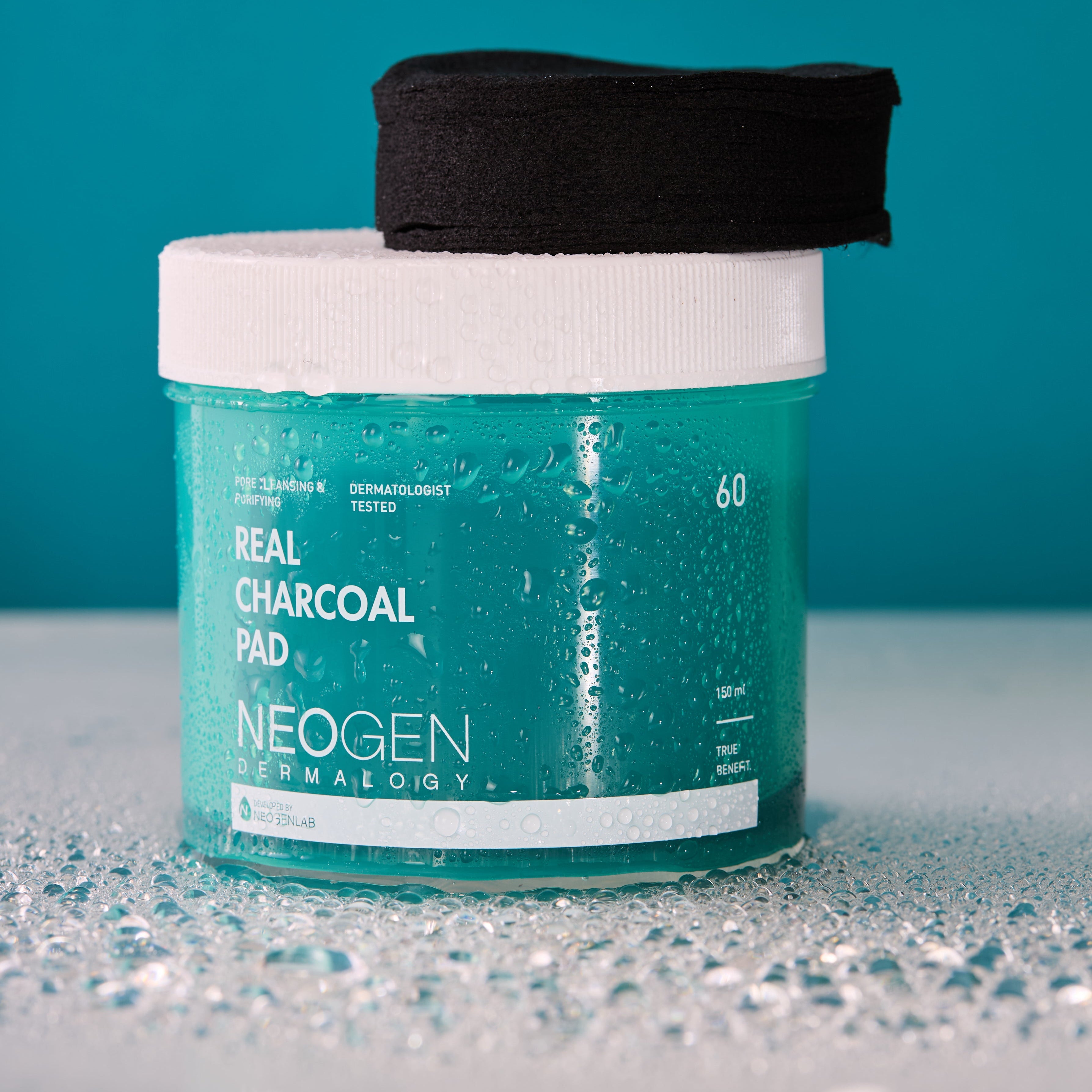 NEOGEN DERMALOGY REAL CHARCOAL PAD (60 PADS) - VEGAN