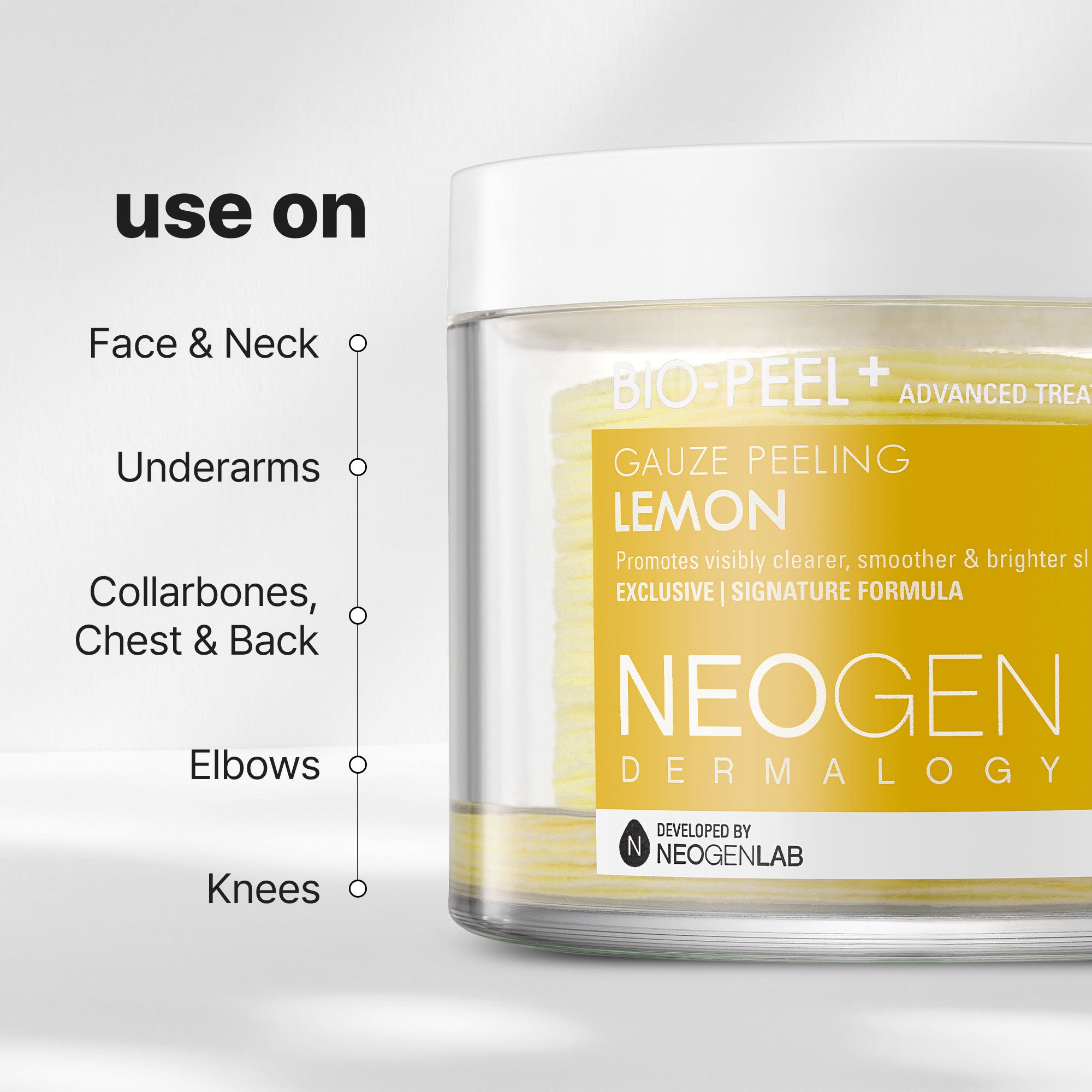 NEOGEN DERMALOGY Bio-Peel Gauze Peeling Lemon 6.76 oz / 200ml (30 Pads)