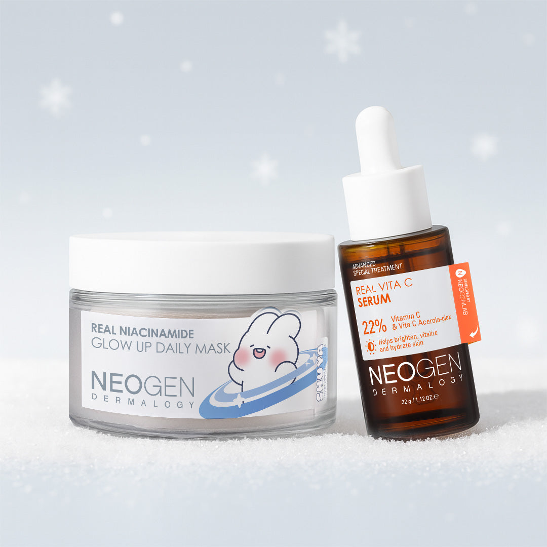 [Value Set] Shuya Toya Niacinamide Glow Up Daily Mask X Best seller (Real Vita C Serum)