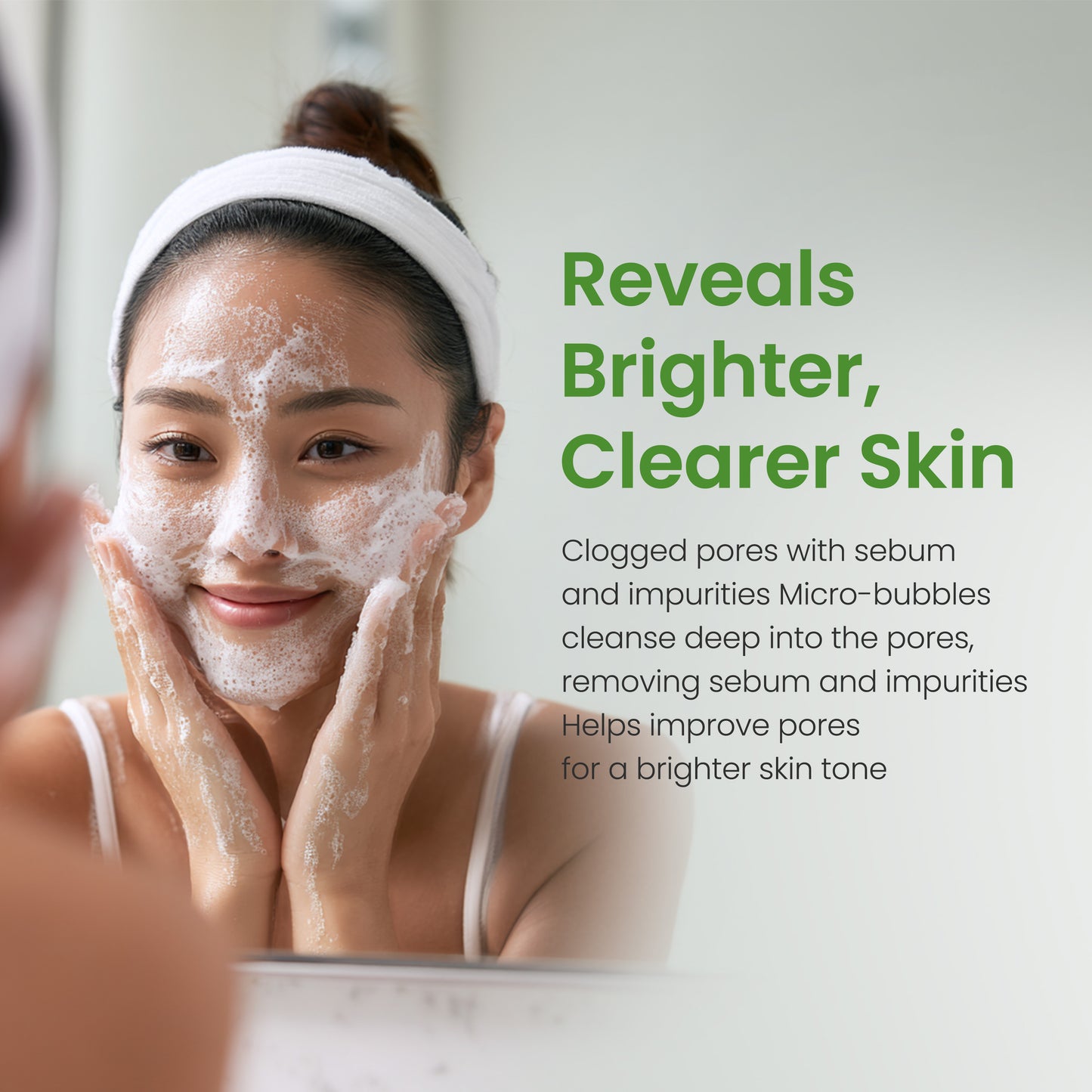 Real Fresh Foam Cleanser Green Tea