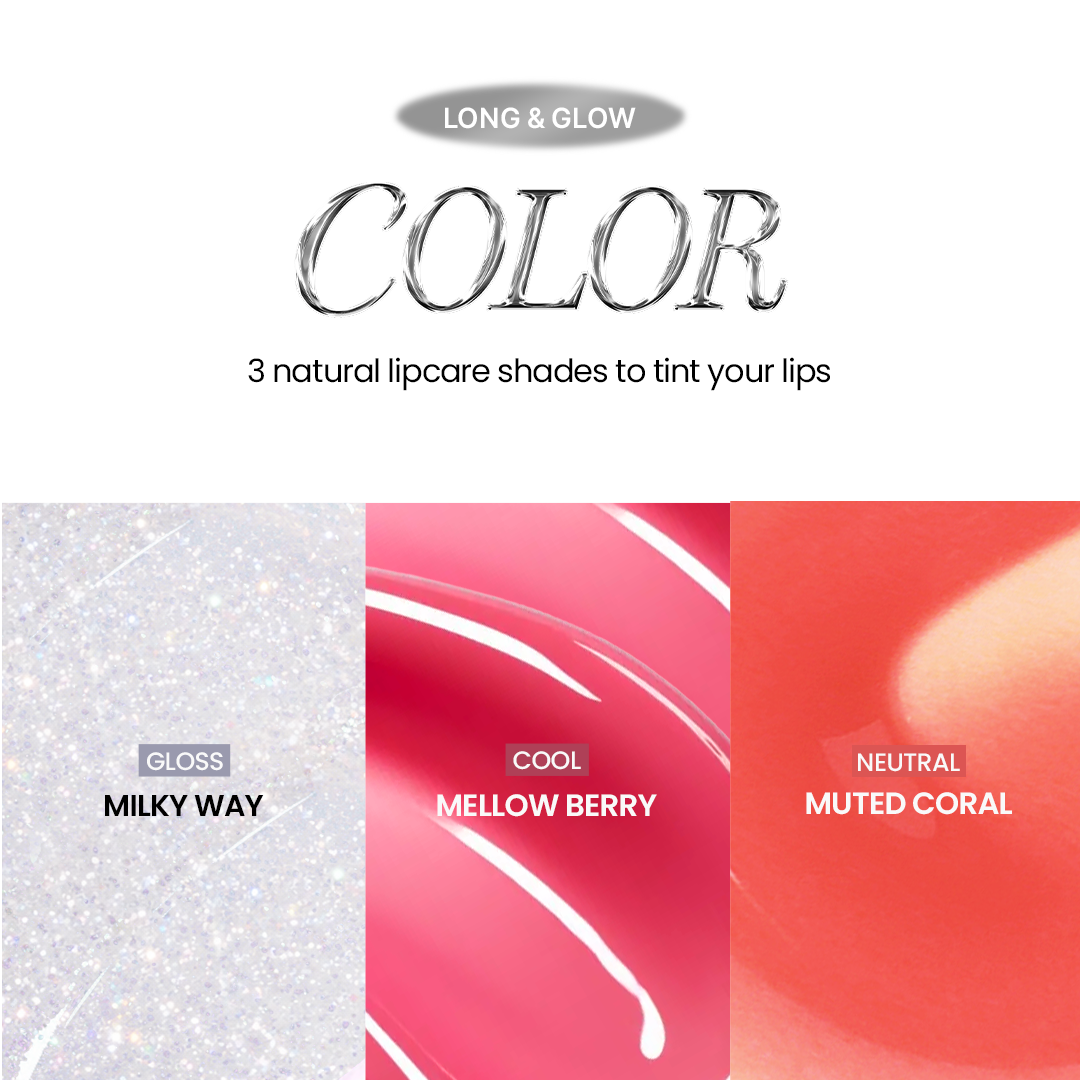 (LAUNCHING SALE) Metal Glow Lip Tint Serum 0.16 oz (4.6g) 20% OFF + FREE SHIPPING