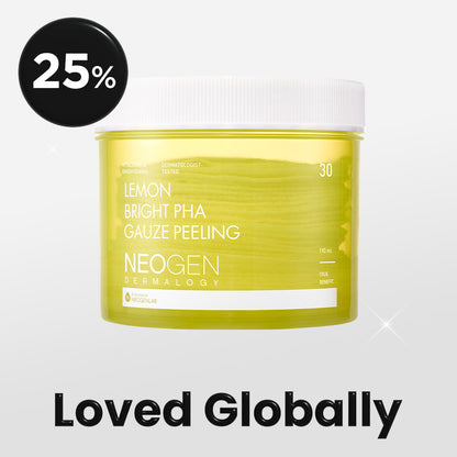 Lemon Bright Pha Gauze Peeling  (30 Pads) PADS WEEK SALE 25% OFF