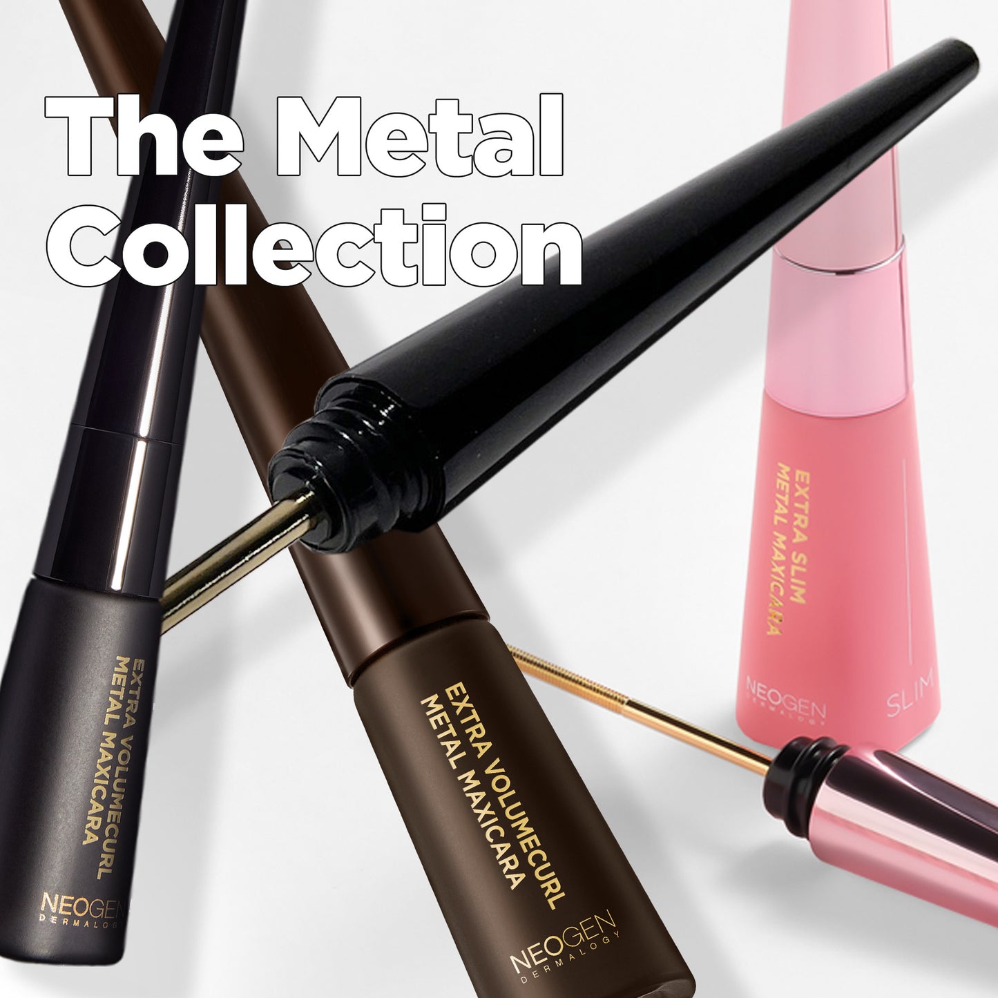 Extra Volume Curl Metal Mascara - BLACK