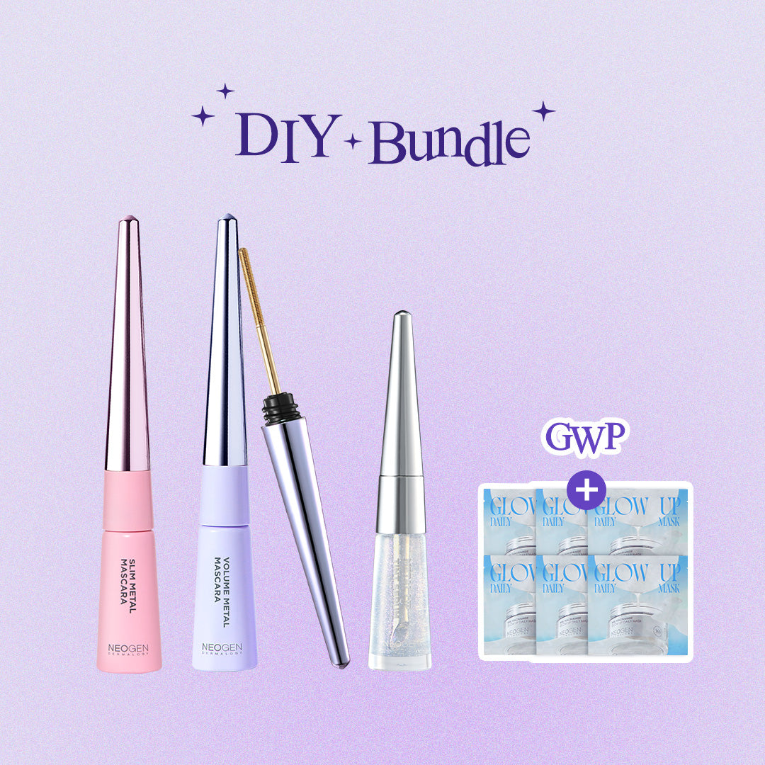 CREATE YOUR METAL LOOK — Volume + Slim Metal Mascara + Milky Way
