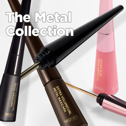 Extra Slim Metal Maxicara Black - 6ml