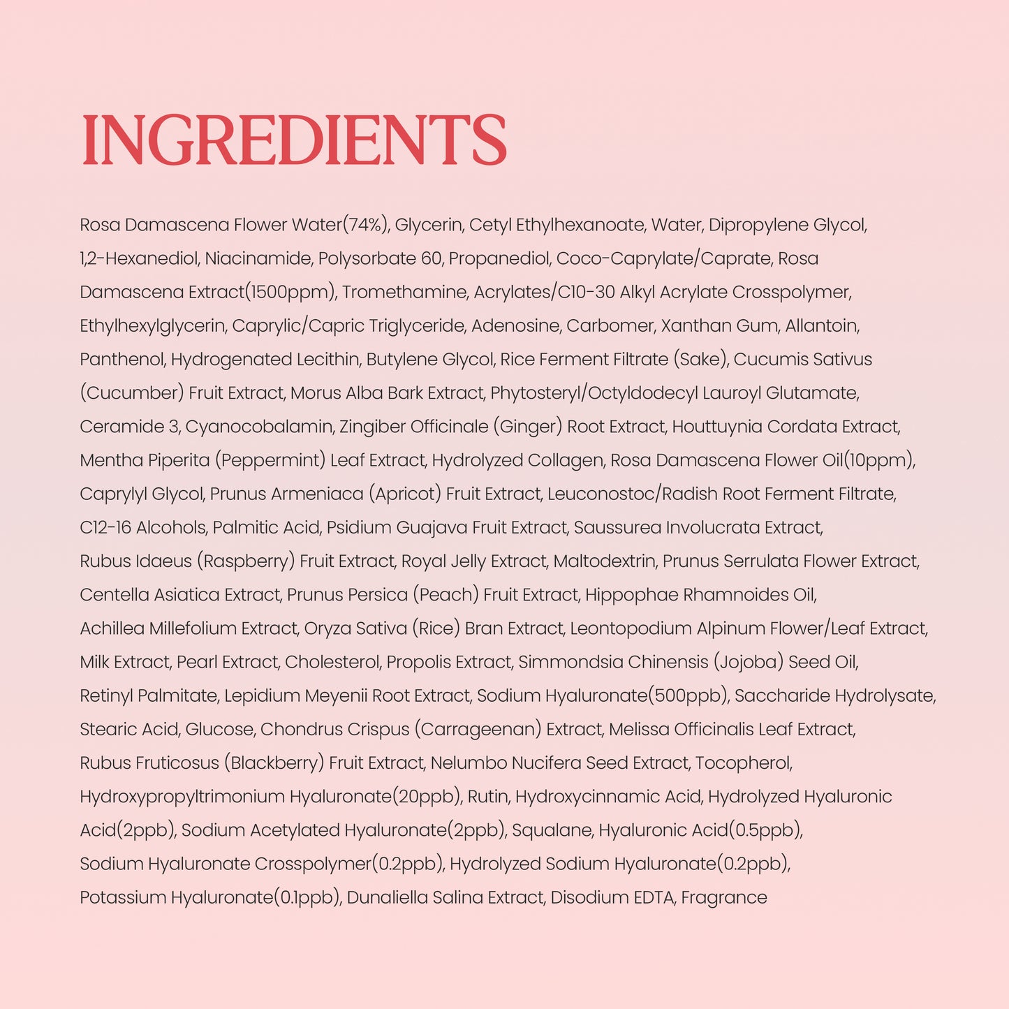 Hyal Glow Rose Essence Pad (70 Pads)
