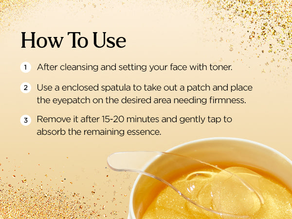 SUR.MEDIC+ PERFECTION 100TM 24K GOLD EYE PATCH (75g,60EA)