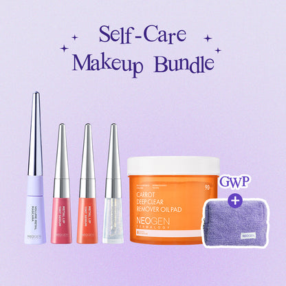 GOOD CLEANSING IS A KEY: MASCARA+LIP TINT SERUM(3COLORS) + CARROT PADS