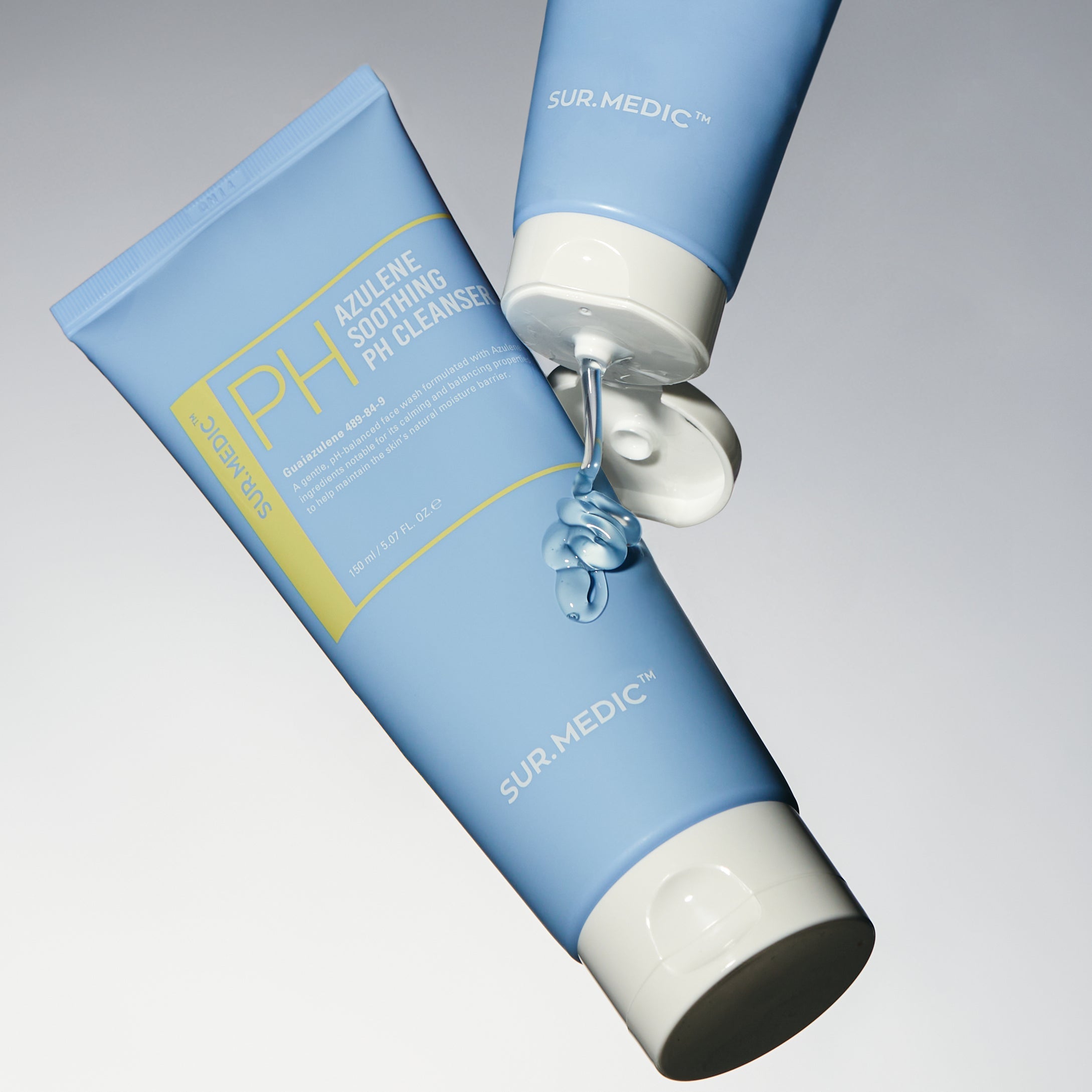 SUR.MEDIC+ Azulene Soothing PH Cleanser 5.07 oz / 150ml