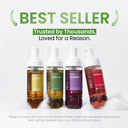 Real Fresh Foam Cleanser Green Tea